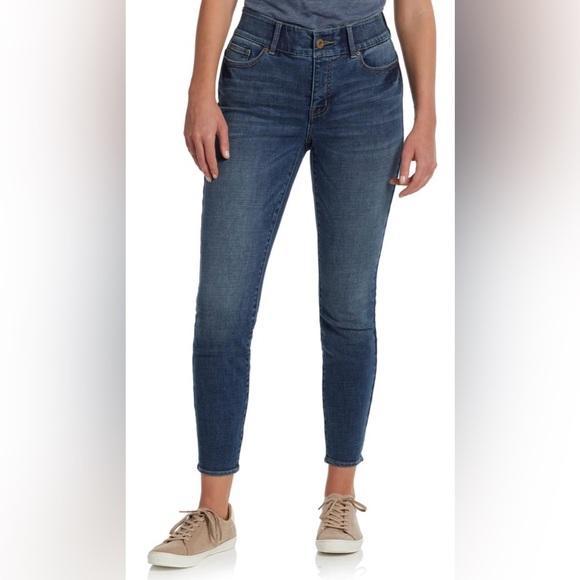 NWT Flag & Anthem Skinny Ankle Blue Jeans High Rise Size 8 - Picture 1 of 13